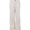 Black Colour BCBox Line Pant Off White