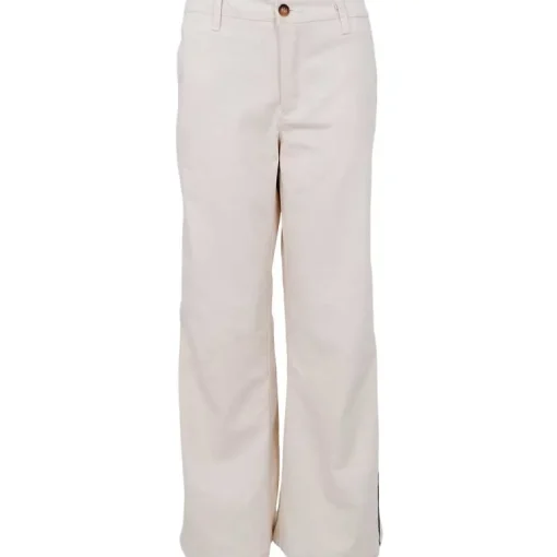 Black Colour BCBox Line Pant Off White