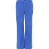 Black Colour BCCora Corduroy Box Pant Blue