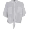 Black Colour BCMelina Short Shirt Hvid
