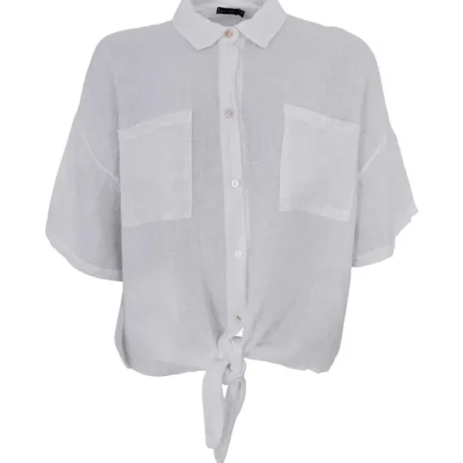 Black Colour BCMelina Short Shirt Hvid