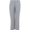 Black Colour BCMelina Wide Linen Pant Grå