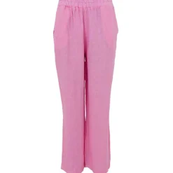Black Colour BCMelina Wide Linen Pant Pink