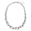 Black Colour BCOrion Necklace Silver Coloured