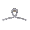 Black Colour BCVidia Transparent Hair Claw Grå