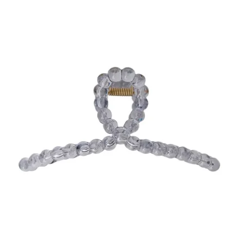 Black Colour BCVidia Transparent Hair Claw Grå