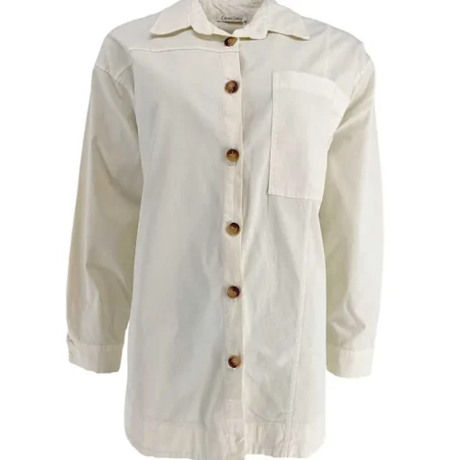 Cabana Living C477 Evangelia Shirt Off White