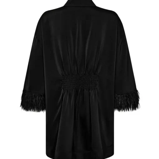 Co Couture AdnaCC Feather Shirt Black