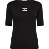 Co Couture GrannyCC Logo Tee Black