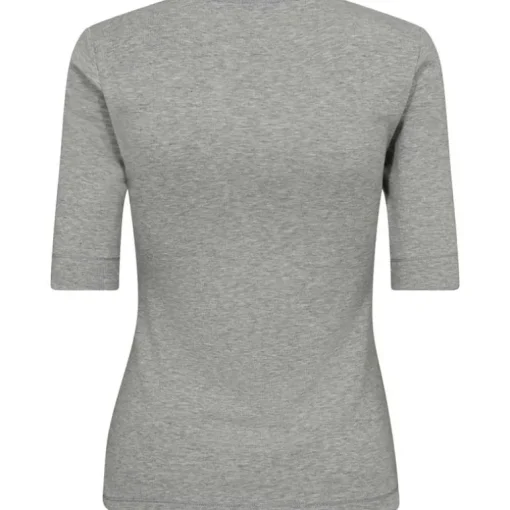 Co Couture GrannyCC SS Tee Grey Melange