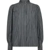 Co Couture PercyCC Petra Stripe Shirt MarciBlack