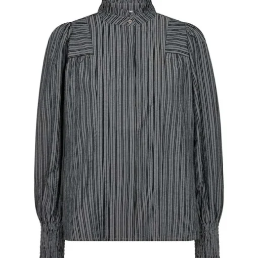 Co Couture PercyCC Petra Stripe Shirt MarciBlack