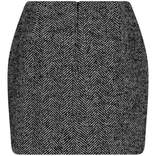 Copenhagen Muse CMJadalyn Skirt Black W. Bright White