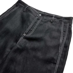 Copenhagen Muse CMNatuli Pants With Heavy Stitch Black