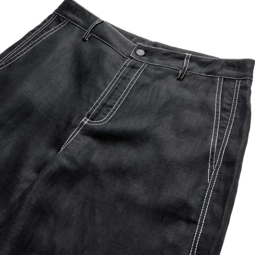Copenhagen Muse CMNatuli Pants With Heavy Stitch Black
