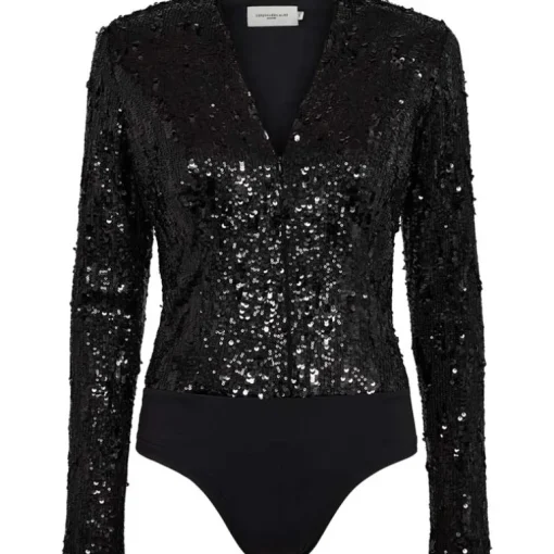 Copenhagen Muse CMSequince Bodystocking Black