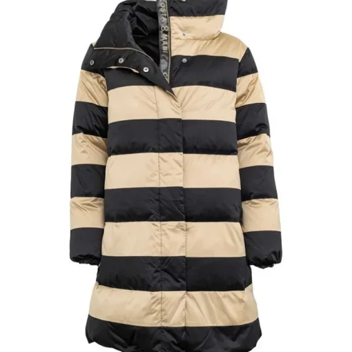 Costamani Becks Long Jacket Black/Gold Stripe
