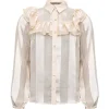 Costamani Chiffon Shirt Off White