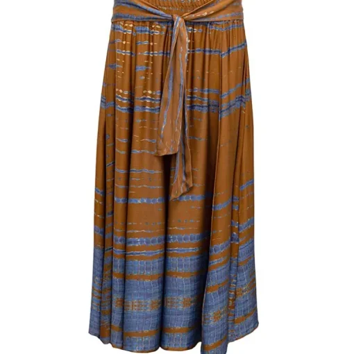Costamani Hilton Skirt Royal Blue Mix
