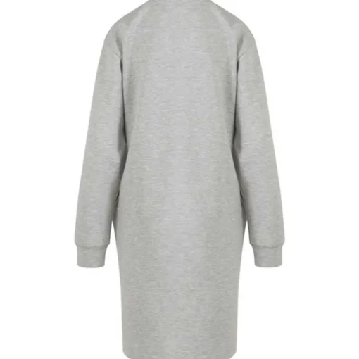 Coster Copenhagen Billie Sweat Dress Light Grey Melange