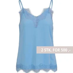 Coster Copenhagen CCH1004 Lace Top 574 Lyseblå