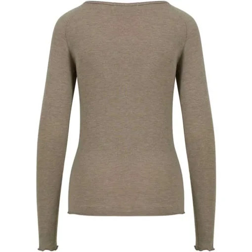 Coster Copenhagen CCH2202 Lana Wool Long Sleeve Hazel Melange