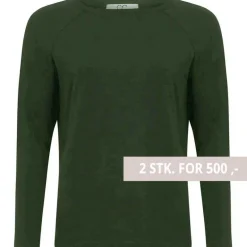Coster Copenhagen CCH1106 Long Sleeve T-Shirt 486 Hunter Green