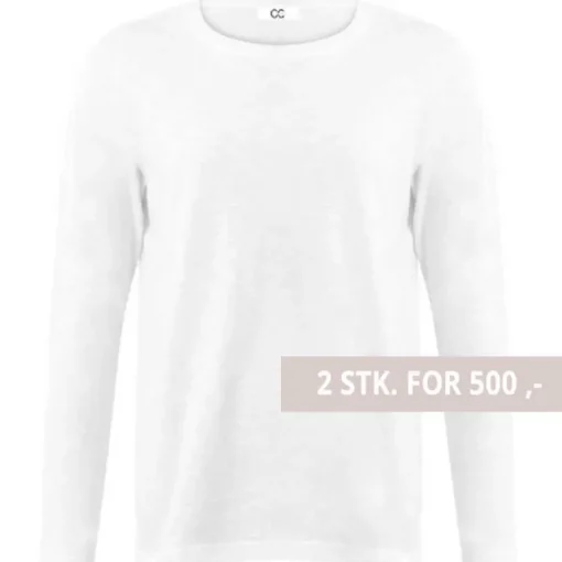 Coster Copenhagen Cch1106 Long Sleeve T-Shirt 200 White