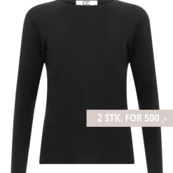 Coster Copenhagen Cch1106 Long Sleeve T-Shirt 100 Black