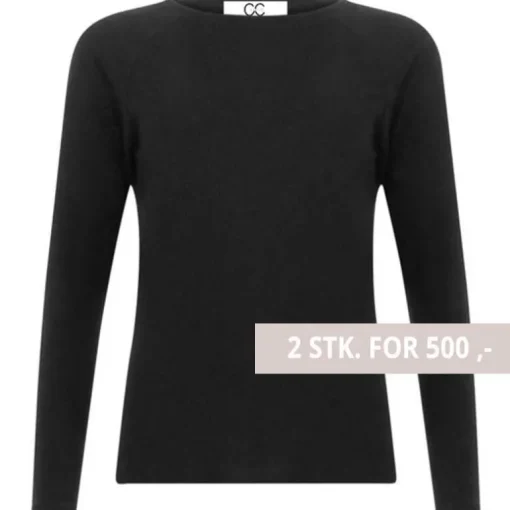 Coster Copenhagen Cch1106 Long Sleeve T-Shirt 100 Black