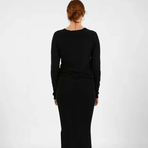 Coster Copenhagen Cch1106 Long Sleeve T-Shirt 100 Black
