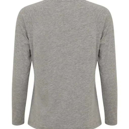 Coster Copenhagen CCH1106 Long Sleeve T-Shirt 129 Light Grey Melange