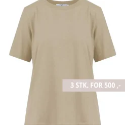 Coster Copenhagen CCH1118 Regular T-Shirt 406 Sand Olive