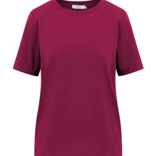 Coster Copenhagen CCH1118 Regular T-Shirt 693 Mørkerød