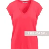 COSTER COPENHAGEN CCH1101 V-NECK T-SHIRT 659 PEACH