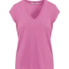 COSTER COPENHAGEN CCH1101 V-NECK T-SHIRT 644 LYSERØD