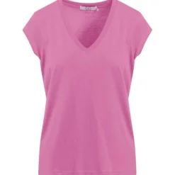 COSTER COPENHAGEN CCH1101 V-NECK T-SHIRT 644 LYSERØD