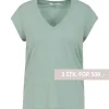 Coster Copenhagen CCH1101 V-Neck T-Shirt 462 Minty Green