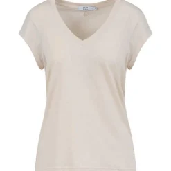Coster Copenhagen CCH1101 V-Neck T-Shirt 241 Creme