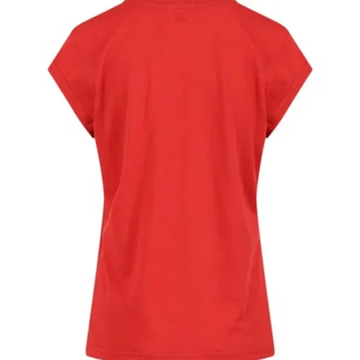 Coster Copenhagen CCH1101 V-Neck T-Shirt 613 Red