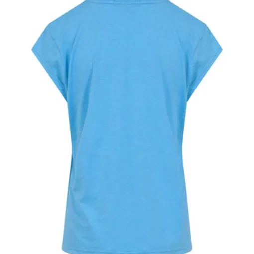 Coster Copenhagen CCH1101 V-Neck T-Shirt 539 Storm Blue