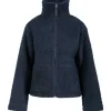 Coster Copenhagen Jamie Fleece Zip Sweater Navy