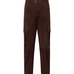 DEPECHE 50974 ANGELADEP CARGO SUEDE PANTS BRUN