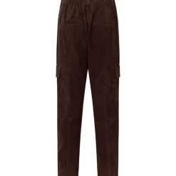 DEPECHE 50974 ANGELADEP CARGO SUEDE PANTS BRUN