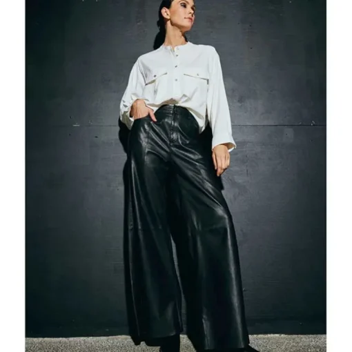 Depeche 51264 BoaDEP HW Pants Wide Leg Black