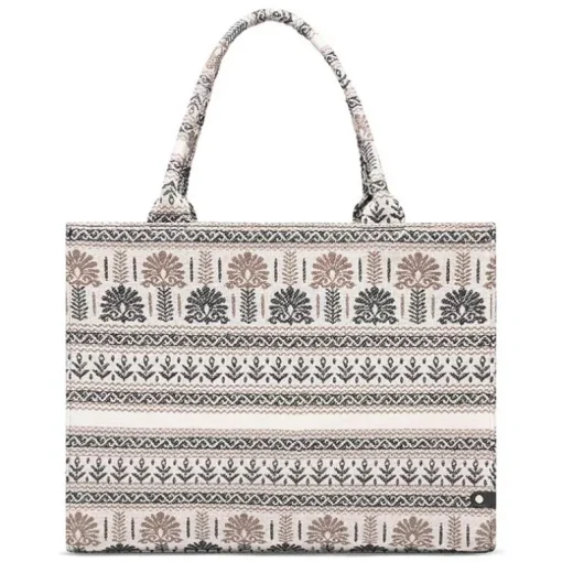 Depeche 16154 Shopper Sand Printed