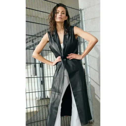 Depeche KokoDEP Long Vest Black Nero