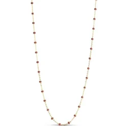 Enamel Lola Kobber Necklace Guld
