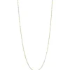 ENAMEL LOLA NECKLACE LYSEBLÅ & GULD