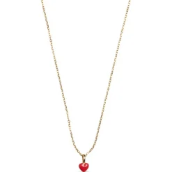 Enamel N127G Amore Necklace Guld